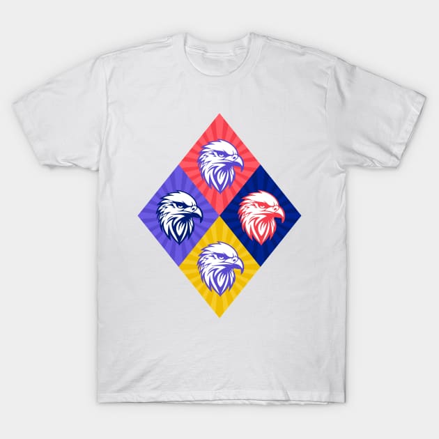 Eagle SF 02 T-Shirt by Slanapotam